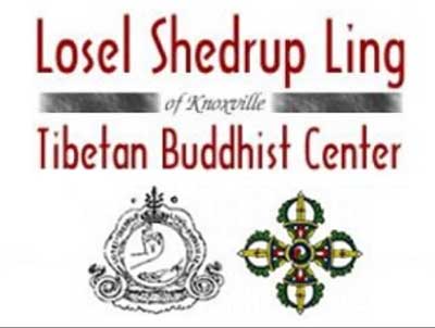 Losel Shedrup Ling of Knoxville (LSLK) Buddhist Center Logo